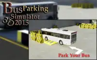 Parkir Bus 3d Simulator 2015 Screen Shot 7