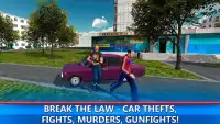 Russian Mafia Crime City 3D Screen Shot 1
