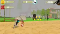 Ninja vs Zombie runner Screen Shot 1