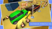 Impossible Car Parking 2017-Driving School Test 3D Screen Shot 0