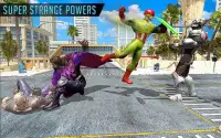 सुपरहीरो बनाम रोबोट लड़ाई - ज़ोंबी एलियंस से लड़ने Screen Shot 1
