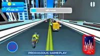 ट्रिकी बाइक स्टंट रेसिंग गेम 2018 Screen Shot 0