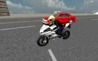 Polisi 3D sepeda mengemudi Screen Shot 4