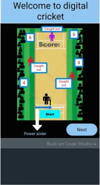 Digital Cricket Screen Shot 1