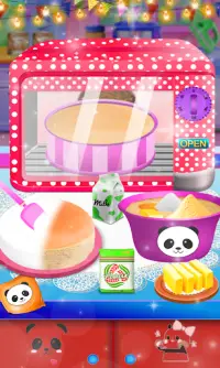 Baby Panda Birthday Party - Kids Fun Game Screen Shot 2