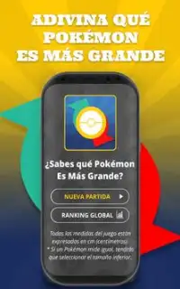 Qué Pokémon Es Más Grande Screen Shot 8