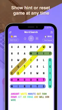 Word Search - Free Game App Screen Shot 5