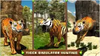 Tiger Simulator 2018 - Juegos de caza de animales Screen Shot 0