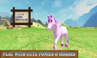 Pony Horse Simulator Kids 3D Screen Shot 1