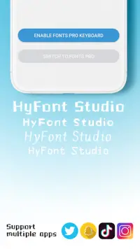 Fonts Pro - Шрифт для клавиатуры Emoji Screen Shot 1