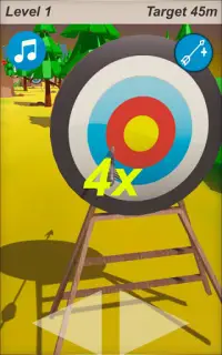 Flying Arrow Archery Game Screen Shot 2