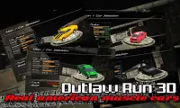 Outlaw run 3D - Racing Cars Screen Shot 3
