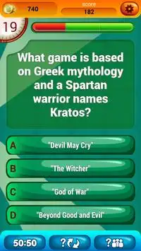 Video Games Fun Trivia Quiz Screen Shot 1