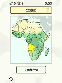 Stati dell'Africa -Quiz: Mappe, Capitali, Bandiere Screen Shot 6