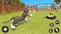 Cute Cat 3D Virtual Pet Games Screen Shot 1