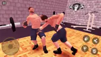 Wrestling Club Body Builder: Fighting Games 2019 Screen Shot 1