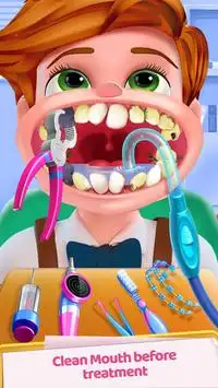 Dentist Fun Surgery Clinic : Free Doctor Games Screen Shot 0