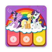 My Little Pony Piano and Drum