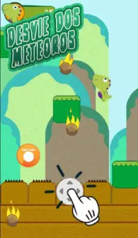 Dino Jump Fly Screen Shot 2