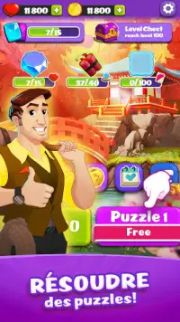 Link Pets: Match 3 et jeu de puzzle Screen Shot 0
