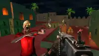 zumbi caça fps: mal 3d alvo Screen Shot 6