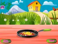 चिकन सलाद खाना पकाने का खेल Screen Shot 4