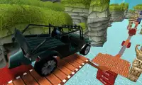 Fire Engine Accident Car: Tricky Stunts Master Screen Shot 1