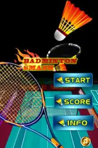 Badminton game Screen Shot 1