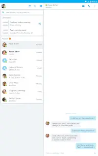 Skype for Business for Android Screen Shot 12