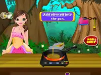 الطبخ البنات السلمون الألعاب Screen Shot 3