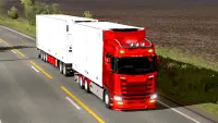 Truck Simulator 3d Euro truck simulation games Screen Shot 2