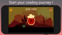 Rhino Cowboy - jeux de cow-boy Screen Shot 0