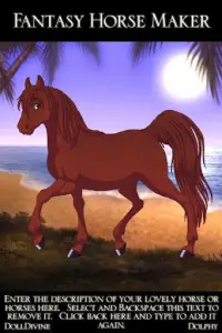Fantasy Horse Maker Screen Shot 0