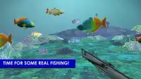 Подводная рыбалка: охота в 3D Screen Shot 0