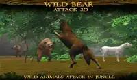 Bear 3D simulator -Wild Attack Screen Shot 9