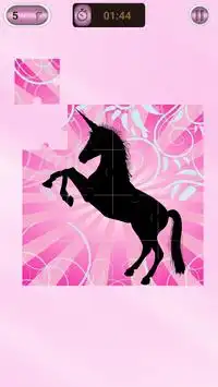 Unicorn Jigsaw Puzzle Screen Shot 2