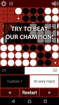 Reversi Sandbox - Build your own AI Screen Shot 2