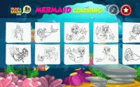 Mermaid Giochi da colorare Screen Shot 0