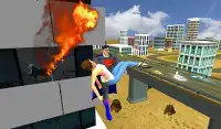 Super Flying Man: City Rescue Mission Screen Shot 10