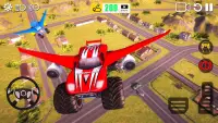 Flying Car Games 3D Simulator Screen Shot 2