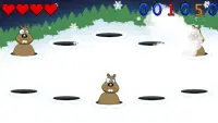 Snowball Fight - Free whack-a-mole game Screen Shot 2