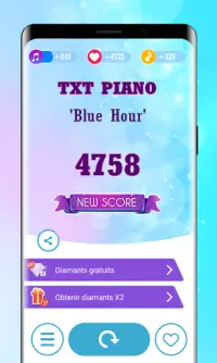 TXT Piano Tiles Game Screen Shot 4