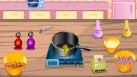 ファストフードを調理女の子のゲーム Screen Shot 1