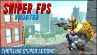 Sniper FPS Shooter : City Gun Shooting Games 2020 Screen Shot 1
