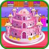 Prinses kasteel huwelijk cake maker