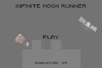 Infinite Moon Runner Screen Shot 0