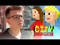 City Danger: Reflex Throw Retro Arcade Screen Shot 0