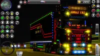 Camion Simulateur Camion Jeu Screen Shot 0