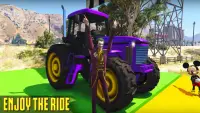 Superheroes Animal Transport (Farm Tractor) Screen Shot 6