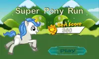 Pony Running Screen Shot 2